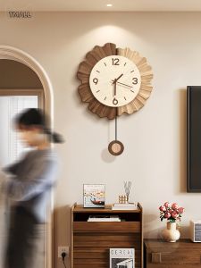 HAOJIUBUJIAN | Vintage French Style Decorative Wall Clock