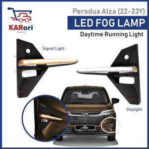 PERODUA ALZA 2022-2023Y LED DAYLIGHT DRL / ALZA DRL FOG LAMP (FULL SET)