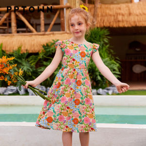 PPTOWN | Floral Summer Childrens Dress
