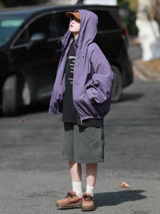 Áo Khoác Ngoài Chống Nắng Mỏng Rộng Rãi Cho Nữ Thời Trang Thường Ngày Có Mũ Trùm Đầu UPF50+ Thể Thao Ngoài Trời