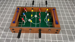 เกมส์โต๊ะบอล โต๊ะบอลมือหมุน/Table football shot soccer game / โต๊ะฟุตบอลมือหมุน ขนาด