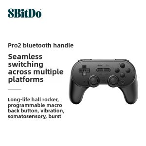 8BitDo | Bluetooth Gamepad with Hall Effect Joystick Vibration Auto-Fire for PC Switch Mac Android