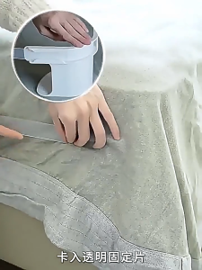 [🇵🇭 Stock&COD] 4pcs Universal Bed Sheet Corner Fixing Frame Heavy Duty Sliding Quilt Bracket Bed Sheet Fixing Fixture For Family Hotels