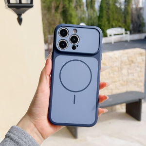 Camera Protection Matte Case For Magsafe iPhone 17 Pro Max Air 16 15 14 13 17Pro Shockproof Protective Phone Cover Accessories
