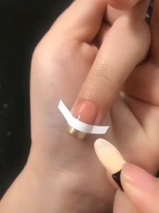 Ready Stock💕French Nail Sticker Tip Guides Nail Sticker 01-22 Design💕美甲法式指甲纸💕 Nail Art Sticker