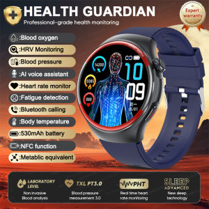 2025 New For HUAWEI Laser Check Smart Watch AMOLED Screen Blood pressure Heart rate Bluetooth call Micro examination Smartwatch