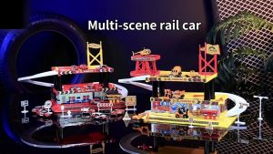 Mainan Mobil Edukasi Anak: Track Parking & Polisi