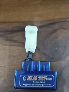 Scanner motor injeksi obd2 ELM 327 untuk sepeda motor Yamaha dan honda