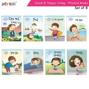 (Set of 8 books) Jolly Kids Good Habits - Physical