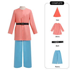 Anime Snow White and Seven Dwarfs Costume Cosplay Halloween Party Seven Dwarfs Cosplay Costume Custom Made Carnival