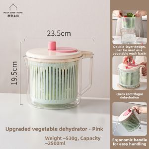 MODERN SWEETHOME | Salad Dewatering Spinner