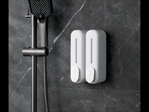 300ml Soap Dispenser Manual Wall Mounted Liquid Shampoo Shower Gel Handwash Dish Soap Containers