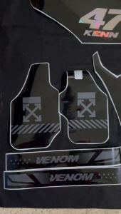 Decal Sticker Honda CRF 150l Full Body Dekal Stiker CRF 150l MOTIF Supermoto Hitam Abu D-I2-826 D-I2-507 I2-630