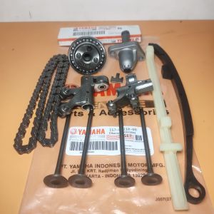 PAKETAN RANTAI KETENG JUPITER MX NEW +LIDAH TENSIONER+TONJOKAN KETENG+NOKEN AS+PELATUK+PAYUNG KLEP