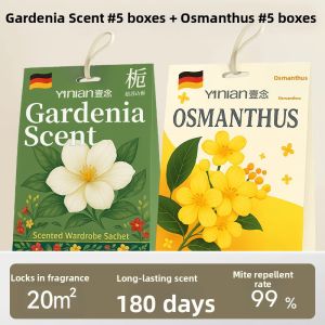 Yinian | Moisture Prevention Mold Repelling Odor Removing Insect Repelling Fragrance Bag