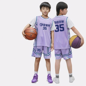 SK | Short Sleeve Kids Basketball Uniform