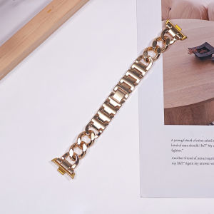 Alloy Single Row Denim Strap for Xiaomi Band 8/9/10Pro Metal Bracelet For Redmi Watch 4/5/6 Redmi 6 Lite/Actice for Women