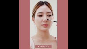 แปรงพุ่มเบลนอายแชโดว์ ขนแพะแท้ แปรงทาตา EIGSHOW BLENDING E812
