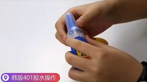 กาวติดเล็บ 401 (ขวดฟ้า 20g.) กาวติดอะไหล่เล็บ กาวติดเล็บปลอม ติดทน ใช้ดี