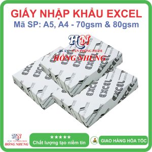[ HỒNG NHUNG ] Giấy in A4 Excel Định Lượng 70 gsm chuyên in ấn photo
