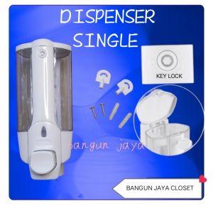 Dispenser sabun cair single/tempat hand Soap/ tabung tempat sabun