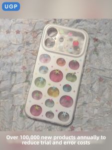 UGP | Cute Transparent Kawaii Cartoon Phone Case Full Protection