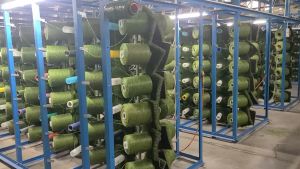 100% tidak ada kerusakan rumput untuk rumput sintetis dekoratif 1*10m 2*3m karpet rumput sintetis