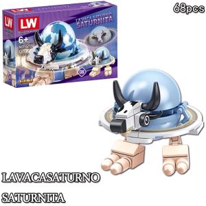 Tung Tung Sahur‌ Figure Block Toy Tralalero Tralala‌ LiriLi Larlla‌ Boneca Ambalam‌ Figure Toys Building Blocks Gift Blind Box