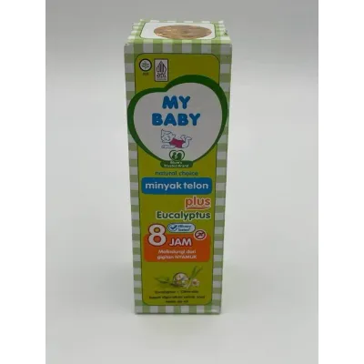 MY BABY TELON MINYAK TELON PLUS EUCALYPTUS + CITRONELLA 8JAM