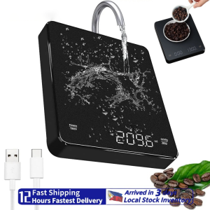 Gemilai 3kg/0.1g digital coffee scale with timer high-precision LCD electronic scale portable electronic kitchen scale with C-type charging