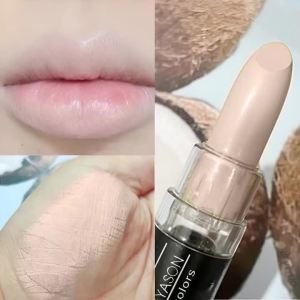 Clay Nude Lip Primer Concealer Cover Dark Lips Stick Long Lasting Gothic Matte Black Halloween White Cosplay Makeup Lip Base