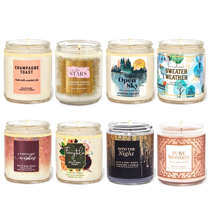 Bath Body Works Single Wick Candles Lazada