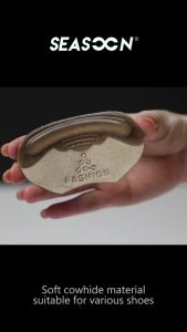 Heel Pad Women's Anti-Wear Gel Stickers & Cow Leather Anti-Slip Shoes Pads