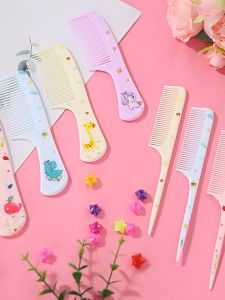 SK-C1021 Sisir Anak Set Isi 2pcs Karakter Kartun Lucu / Sisir Rambut Gagang Plastik 2IN1 / Hair Comb