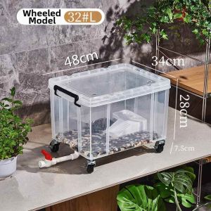 FEIZHUXIANSEN | Living Room Aesthetic and Filtered Turtle Tank