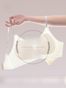 MiiOW | เสื้อชั้นในแบบไร้โครงสำหรับผู้หญิงตั้งครรภ์ Catman ทรงเกาะอก ป้องกันการหย่อนคล้อย ไม่ทำให้หน้าท้องรู้สึกระคายเคือง ฤดูร้อน ความรู้สึกเย็นสบาย ไร้รอยตะเข็บ