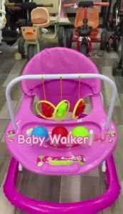 Learning To Walk Baby Walker with Colorful Play Toys for Baby Infant Adjustable Anti-rollover