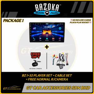 BAZOKA Mobile Audio 1 RAM 32 GB 4 Core Android Player 9 Inch / 10 Inch QLED Screen DSP Fast Boot Bluetooth Split Screen Car Electronic Accessory