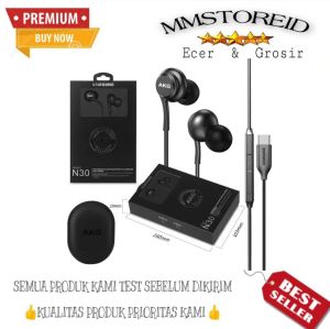 MM - Headset Samsung AKG ANC Jack Audio 3.5 Type C / Handsfree / Earphone Suara Jernih Samsung AKG ANC N30