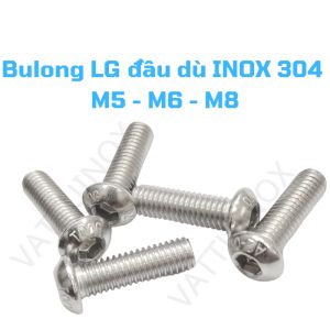 Bulong lục giác đầu dù bulong lục giác Mo INOX 304