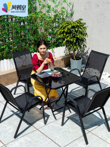 FENGZHAOHUANG | Outdoor Use Portable Easy Assembly Table and Chair Set