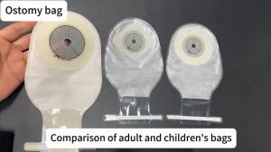 Children Ostomy Bags Child Odor Control Disposable Comfortable Colostomy Pouch for Newborn Kid One Piece Colostomy Bag ileostomy Bag Max Cut 15-35 mm
