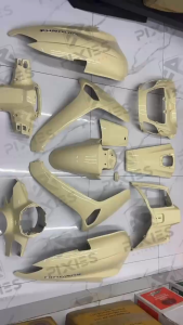 HONDA GENUINE SPARE PARTS SPARE FAIRINGS KAHA PLASTIC PARTS PEARL VIRGIN BEIGE FOR HONDA GIORNO 125