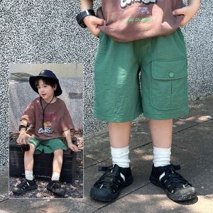 Quần Short Nam Mùa Hè Mỏng Thường Ngày Đa Năng Cho Bé Trai Quần Áo Công Sở Trẻ Em Quần Nylon Co Giãn Thoải Mái Quần Áo Trẻ Em