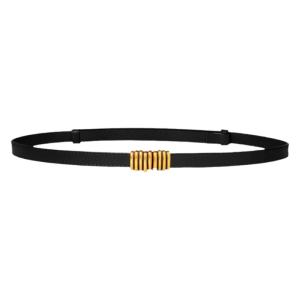 BILLI ZILLY | Decorative Leather Belt Black