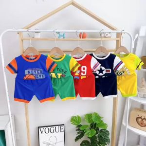 Bộ Quần Áo Trẻ Em Vải Thun Lạnh Hiệu Minky Mom Phù Hợp Các Bé 0-8 Tuổi Phong Cách Thể Thao-TN-IN175