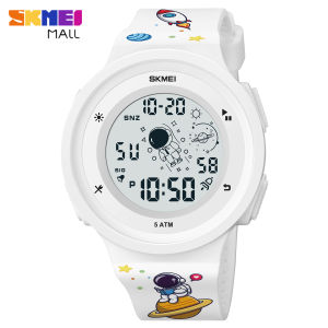 SKMEI 1973 Astronaut Men Women Electronic Sport Watch 30m Waterproof