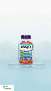 Webber Naturals Triple Strength Omega-3 With CoQ10 900mg - Hỗ Trợ Não Bộ Thị Lực Tim Mạch