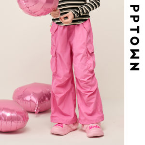 PPTOWN | Trendy New Design Spring Girls Cargo Trousers