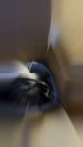 Himalayan Salt Pyramid Shape Lamp With Marble Base Color Orange Grey  and White